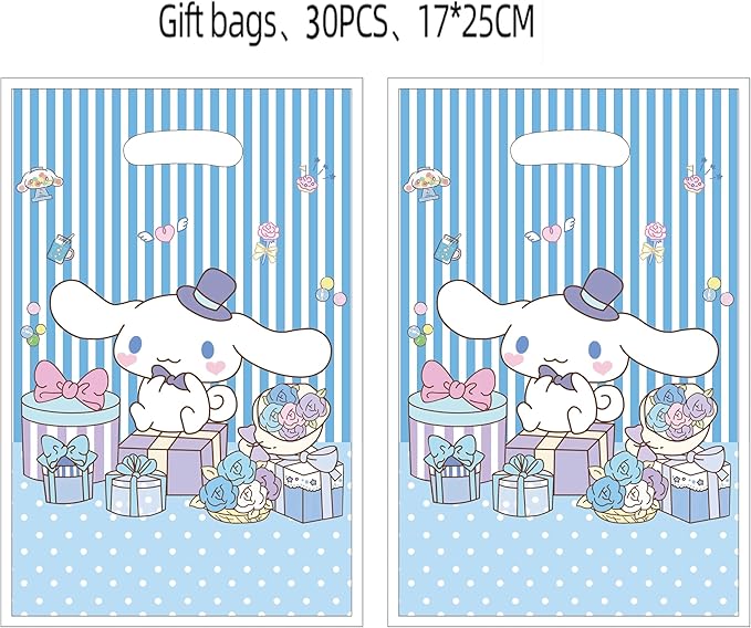 ZGYDNM 30pcs Children Birthday Party Gift Bags Candy Bags Goody Bags Children Birthday Party Supplies Decorations (5)