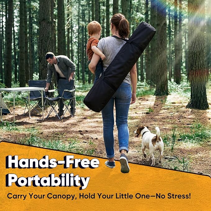 Quictent 10x10 Pop Up Canopy Tent with 2 Sidewalls, Instant Setup Gazebo for 1 Person, Portable & Compact, Waterproof & UV Protection, Ideal for Camping, Beach, Parties, and Outdoor Events
