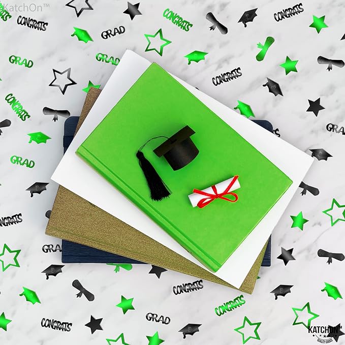 Graduation Decorations 2026 | Shiny 2026 Congrats Grad Confetti - Pack of 1000 | Graduation Confetti Class of 2026 | Graduation Confetti 2026, 2026 Graduation Table Decorations,KatchOn