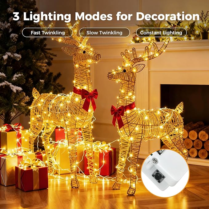 litogo 30 Pack 7FT 20 LED Fairy Lights Battery Operated, 3 Lighting Modes, Bulk Mini Twinkle String Lights Waterproof Silver Wire for Weddings Mason Jars Party Christmas Decorations-Warm White