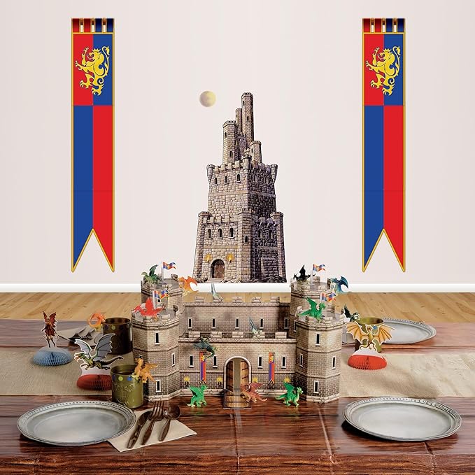 Jointed Castle Tower Party Accessory (1 count) (1/Pkg)