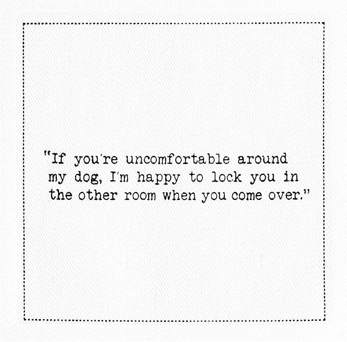 Five Star Funny Dog Quotes | White Cotton Cocktail Napkins | 50 Luxury Disposable Beverage Napkins with Witty Bar Quotes | Drink Napkins for Parties, Bars, Weddings & Game Nights