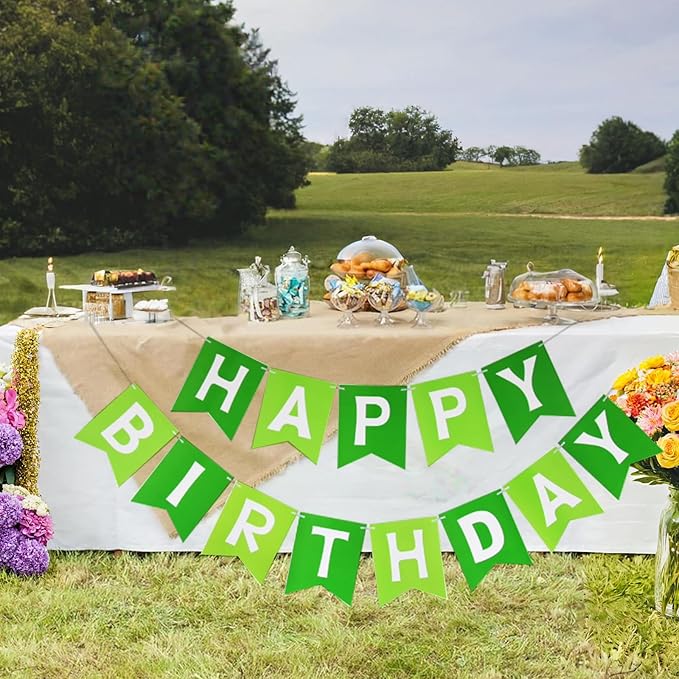 Happy Birthday Banner Party Banner Birthday Hanging Decoration for Women Men Girls Boys Adults Pets Party Backdrop Wall Decor Party Supplies