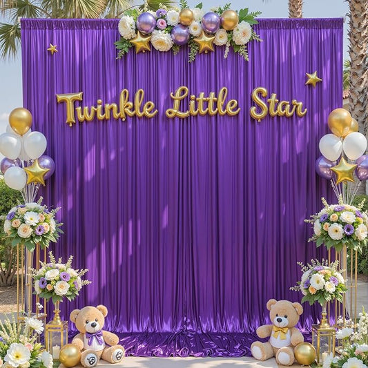 Besutolife Sequin Backdrop Curtains, 20×10 ft Sparkle Wedding & Party Backdrop Drapes with Wrinkle-Resistant Design, Glitter Photography Background for Bridal Showers, Birthdays, Baby Showers