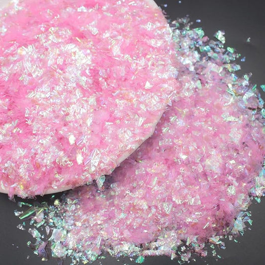 Sparkle Metallic Table Confetti, Mylar Foil Confetti Perfect for DIY Crafts, New Years, Surprise Parties, Birthdays, Photo Shoots, Engagements & Weddings Decorations (Pink)