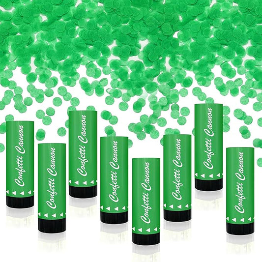 Party Confetti for Wedding Birthday Graduation Baby Shower Anniversary Christmas New Year's Kids Fun Party Supplies Decorations and Favors (Green)