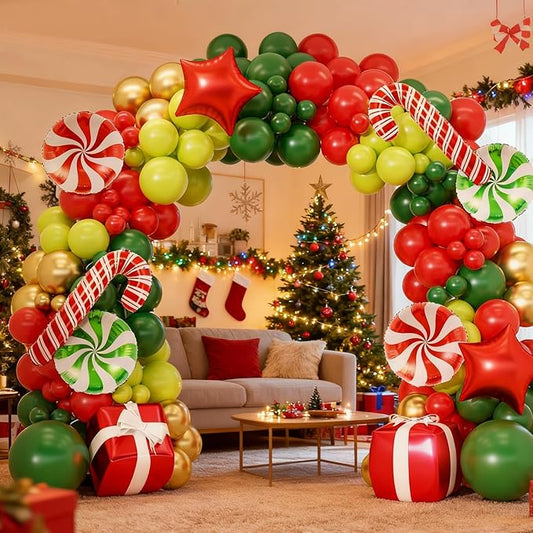 balloon arch (Christmas balloons arch kit)