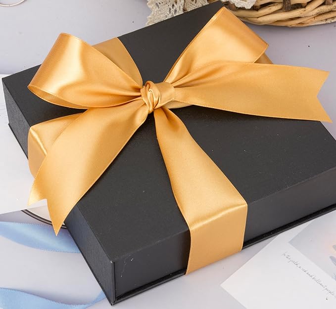 YASEO 1 1/2 Copper Solid Satin Ribbon, 50 Yards Craft Fabric Ribbon for Gift Wrapping Floral Bouquets Wedding Party Decoration
