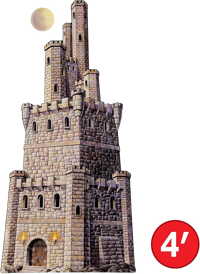 Jointed Castle Tower Party Accessory (1 count) (1/Pkg)