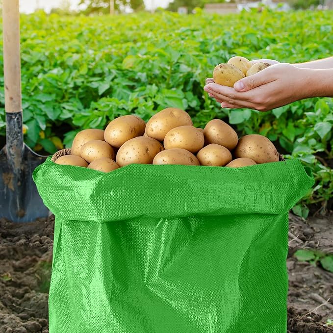 Potato Sack Race Bags, Easter Sack Race Bags for Adults and Kids Outdoor Games Backyard Games Party Birthday Games Carnival Field Day Lawn Family Reunion Games
