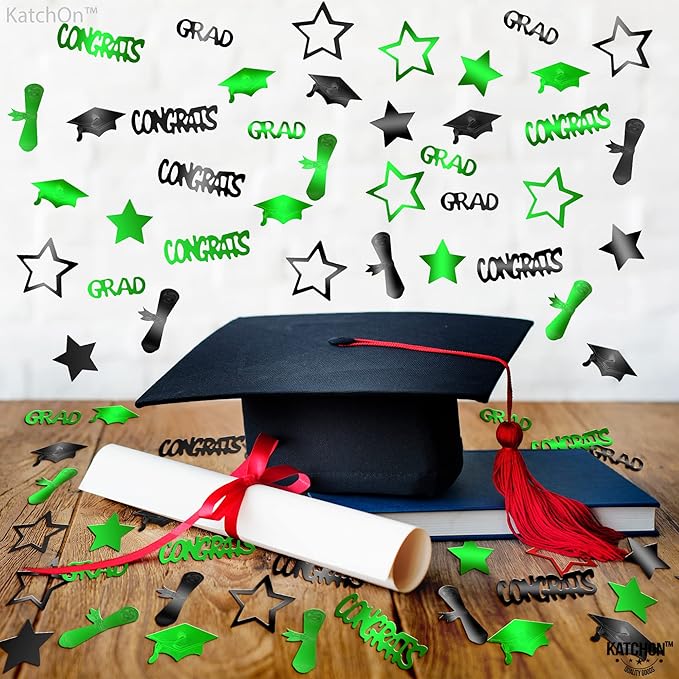 Graduation Decorations 2026 | Shiny 2026 Congrats Grad Confetti - Pack of 1000 | Graduation Confetti Class of 2026 | Graduation Confetti 2026, 2026 Graduation Table Decorations,KatchOn