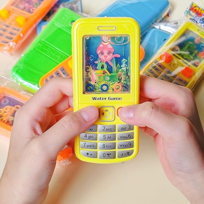 Desyeryamimi 24 Pack Handheld Water Ring Games for Kids Valentines Day Gifts Party Favors Goodie Bags Stuffers Return Gifts for Kids Birthday School Classroom Prize Box Rewards Bulk