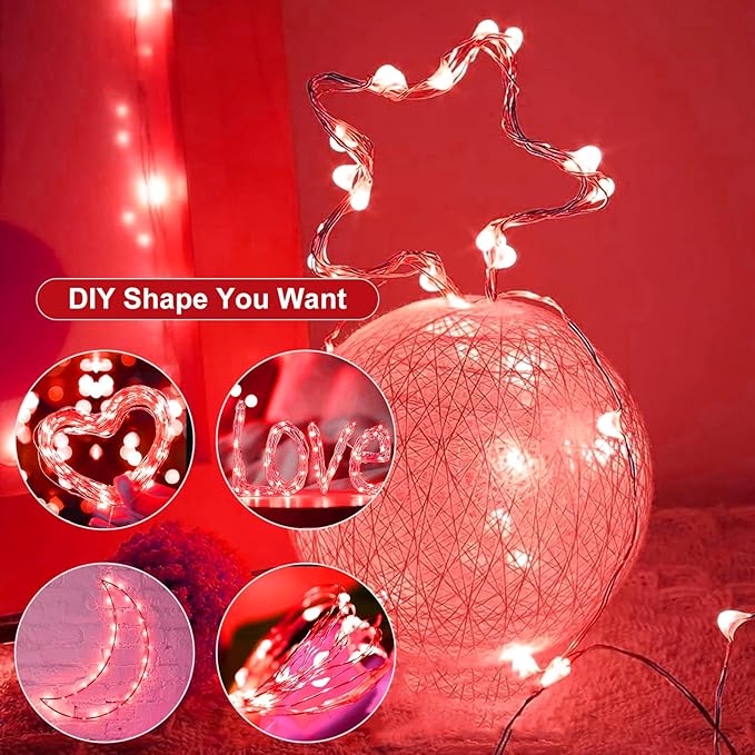 12Pack Fairy Lights Battery Operated, 7ft 20 LED 3 Modes Speed Twinkle Mini String Lights Waterproof Silver Wire Firefly Starry Lights for Mason Jars Wedding Party Christmas Decorations