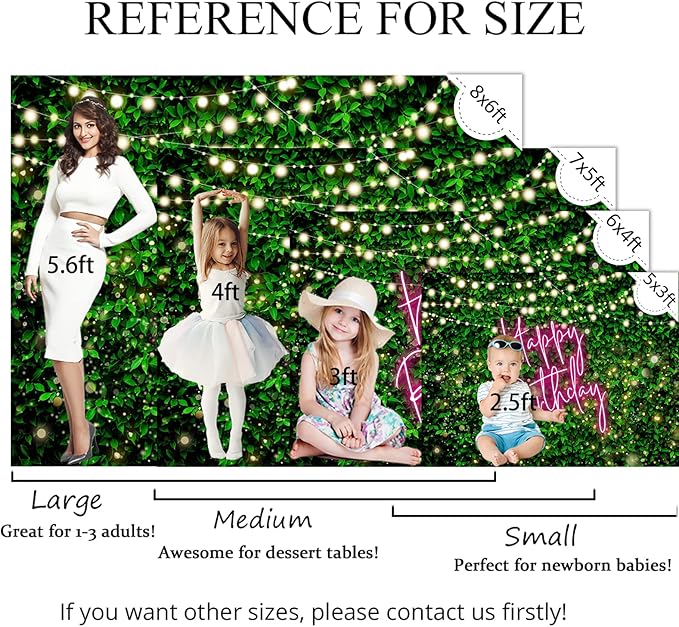 Mocsicka 7x5ft Green Leaves Happy Birthday Backdrop Elegant Greenery Pink Birthday Party Decorations for Women 30th 40th 50th Adult Background Photo Booth Props (Pink, 7x5ft (82x60 inch))
