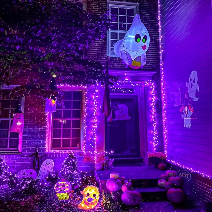 250 LED Purple Christmas Lights 82 FT String Lights Indoor Outdoor 8 Modes Plug in Waterproof Purple String Lights for House Room Christmas Tree Thanksgiving Decorations
