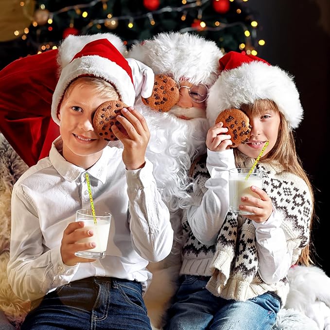200Pcs Christmas Paper Straws Red and Green Dot Disposable Drinking Straws for Juices Shakes Beverage Cocktails Winter Holiday Xmas Party Supplies