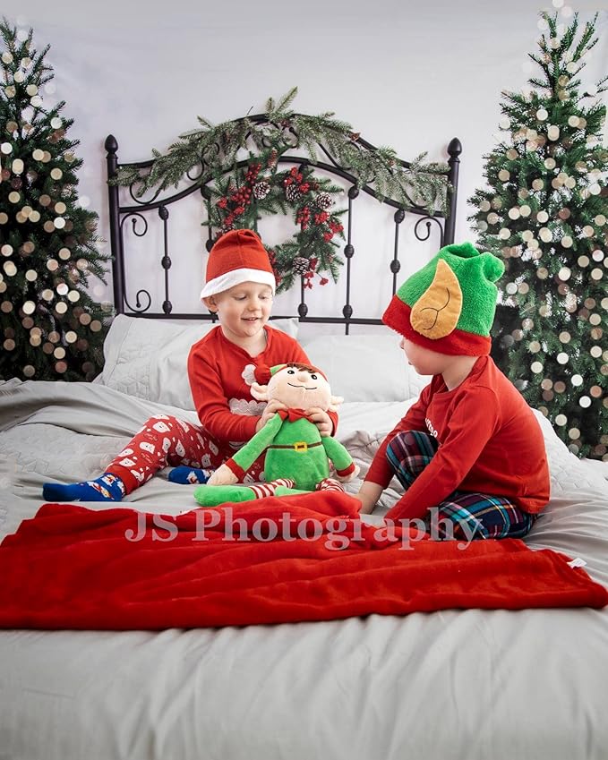Kate 10x10ft/3x3m Christmas Theme Backdrop Xmas Tree Background Children Birthday Party Banner Backdrop
