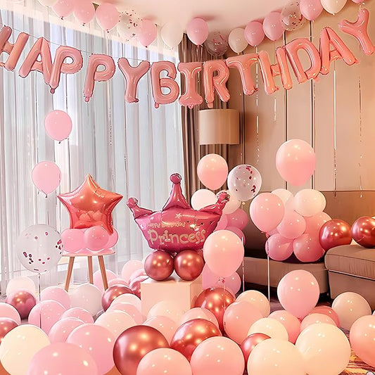 Balloon Arch Kit - Birthday & Holiday Decorations, Party Supplies for Boys, Girls, Mother's Day, Festivals (55 pcs)