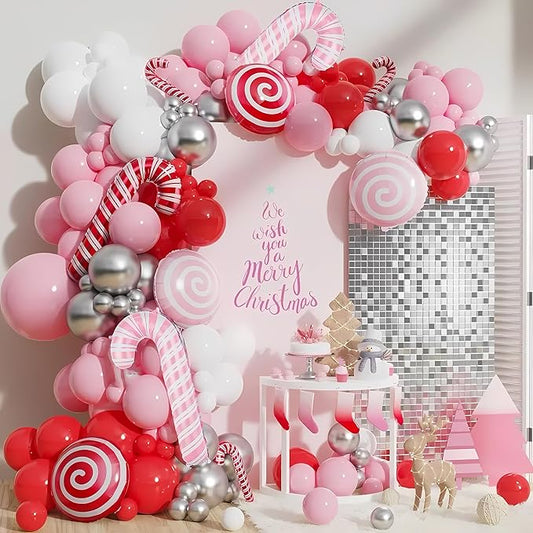 Balloon Arch Kit - Birthday & Holiday Decorations, Party Supplies for Boys, Girls, Mother's Day, Festivals (139pcs)