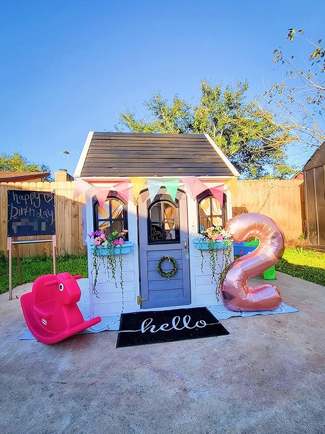 Number Balloons 1, 40 Inch One Balloons for 1st Birthday Girl Boy 1 11 21 Party Decorations Baby Shower Photo Shoot, Rose Gold 1 Balloon