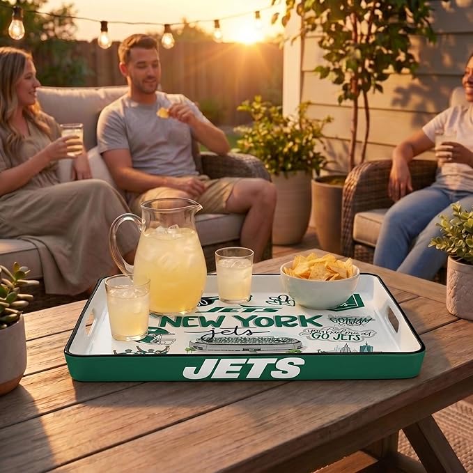 NFL Loco Fan Large Serving Tray w/Handles