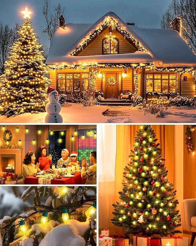 litogo 84FT Color Changing Outdoor String Lights with Remote - Dimmable LED RGB Patio Lights for Outside with Waterproof Timer Edison Bulbs for Yard Gazebo Party Wedding Holiday - Gifts for Women Mom