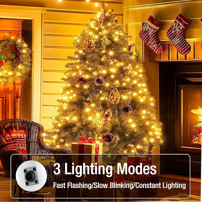 6 Pack Fairy Lights Battery Operated - 7ft 20 Led Twinkle Lights 3 Modes, Bulk Mini String Lights Waterproof for Mason Jars Vases DIY Party Wedding Mothers Day Decoration -Warm White