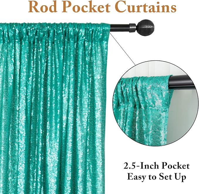 ShinyBeauty Matte Green Sequin Backdrop 4Ftx7Ft Photo Backdrops Sequin Backdrop for Party Christmas Decor Green Curtains 84Inch Long Shimmer Wall Backdrops Sparkle Background