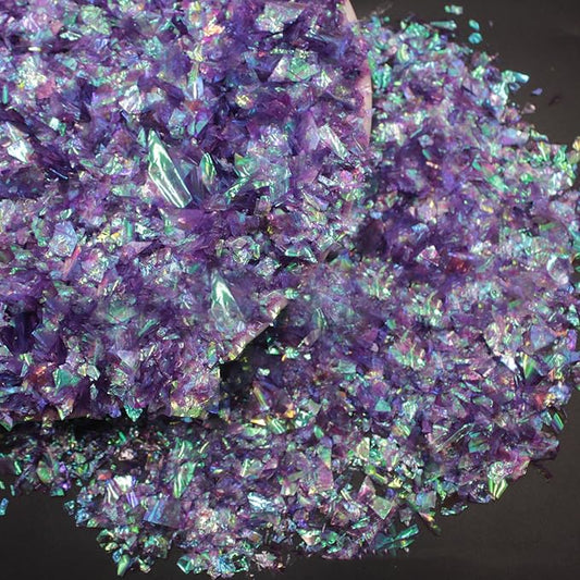Sparkle Metallic Table Confetti, Mylar Foil Confetti Perfect for DIY Crafts, New Years, Surprise Parties, Birthdays, Photo Shoots, Engagements & Weddings Decorations (Purple)