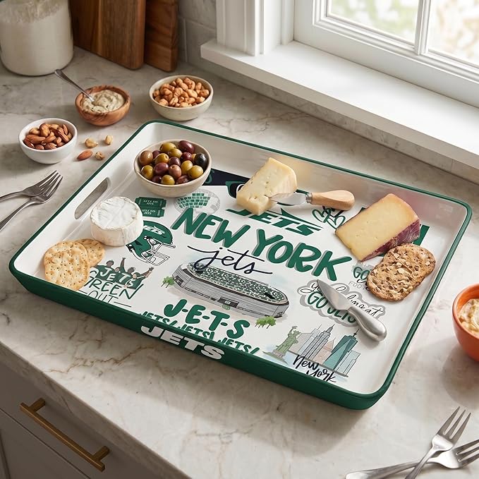 NFL Loco Fan Large Serving Tray w/Handles