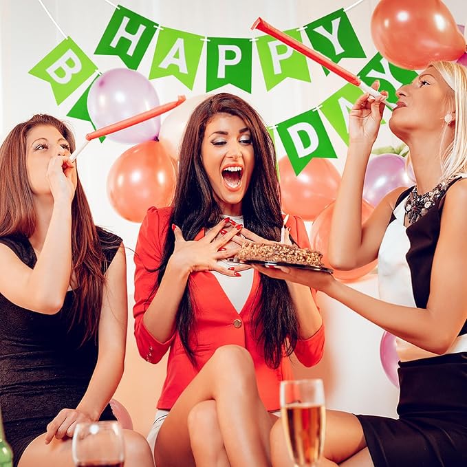 Happy Birthday Banner Party Banner Birthday Hanging Decoration for Women Men Girls Boys Adults Pets Party Backdrop Wall Decor Party Supplies