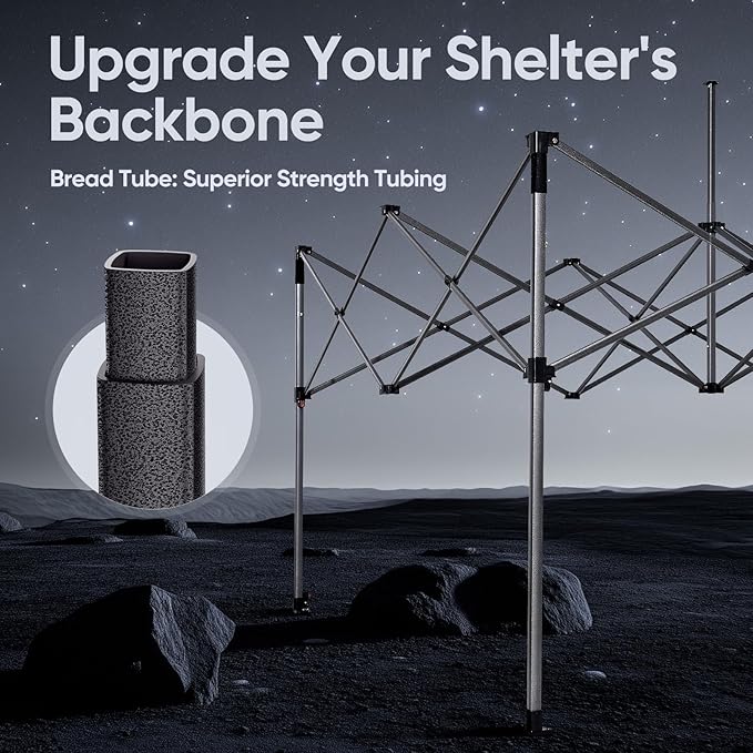 Quictent 10x20 Heavy Duty Pop up Canopy Tent with 3 Removable Sidewalls, Commercial Grade Instant Shelter with Wheeled Bag for Outdoor, Parties, Markets, 600D PU Coated UPF 50+ Sun Shield