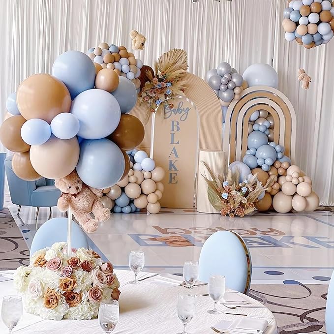 10 Pack Balloons Stands for Tables, 23.6 Inch Acrylic Balloon Centerpiece Stands with Clear Base, Balloon Stick Holder for Wedding, Baby Shower, Holiday, Graduation, Birthday Party Decoration