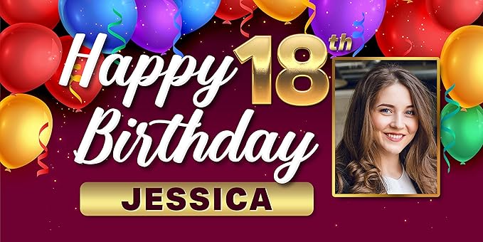 Custom Celebration Sign by DOT4DOT - Personalized for Happy Birthday Banner, Kids, Wedding, Parties, Grand Opening, Graduation, Congratulations (Celebration 28, 2x4)