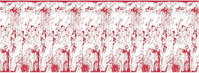 Beistle Bloody Wall Backdrop