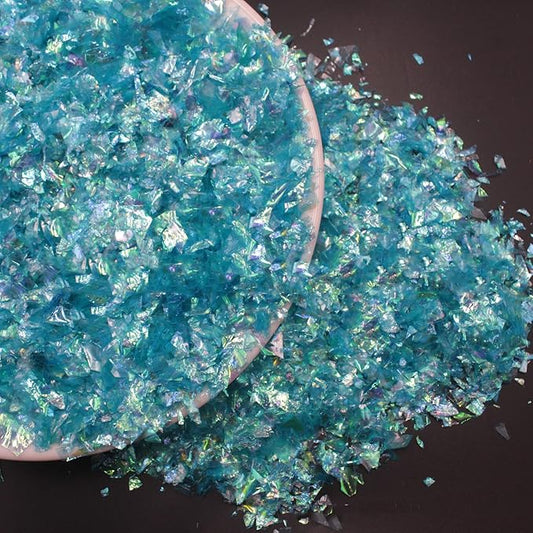 Sparkle Metallic Table Confetti, Mylar Foil Confetti Perfect for DIY Crafts, New Years, Surprise Parties, Birthdays, Photo Shoots, Engagements & Weddings Decorations (Blue)