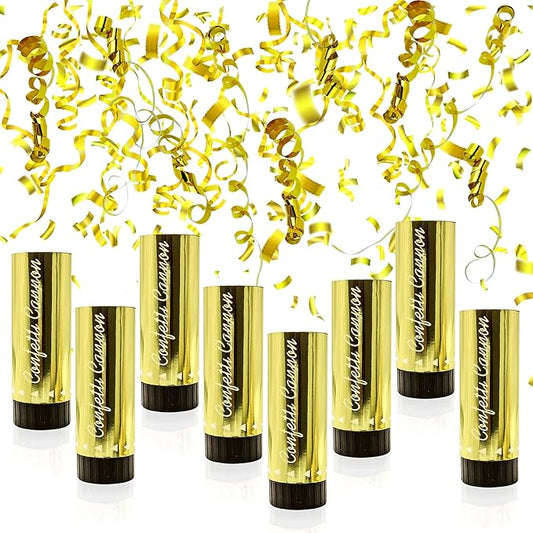 Party Confetti for Wedding Birthday Graduation Baby Shower Anniversary Christmas New Year's Kids Fun Party Supplies Decorations and Favors (Gold 2)