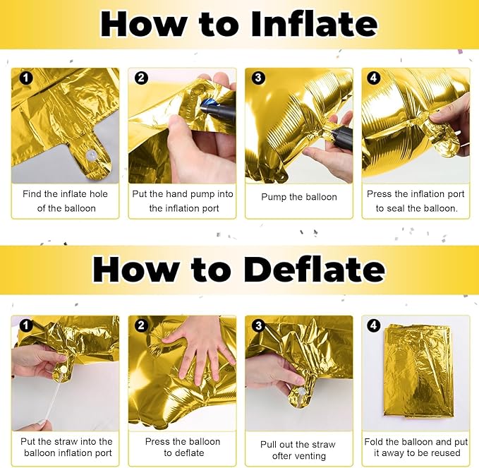 40 Inch Foil Letter Balloon, Big Alphabet R Word, Large Self Inflating Gold Decor for Custom Name, Helium Balloons for Women Birthday Party Anniversary Decoration Supplies