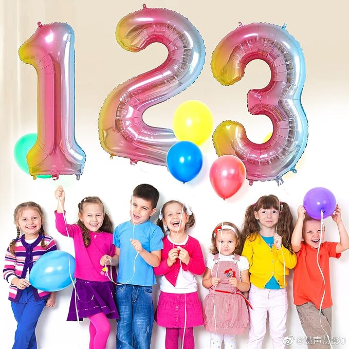 40 inch Number Balloon 0-9 Green Large Number 1 Balloons,Digital Balloons for Birthday Party Celebration Decorations Supplies, Helium Foil Number Balloons for Wedding Anniversary