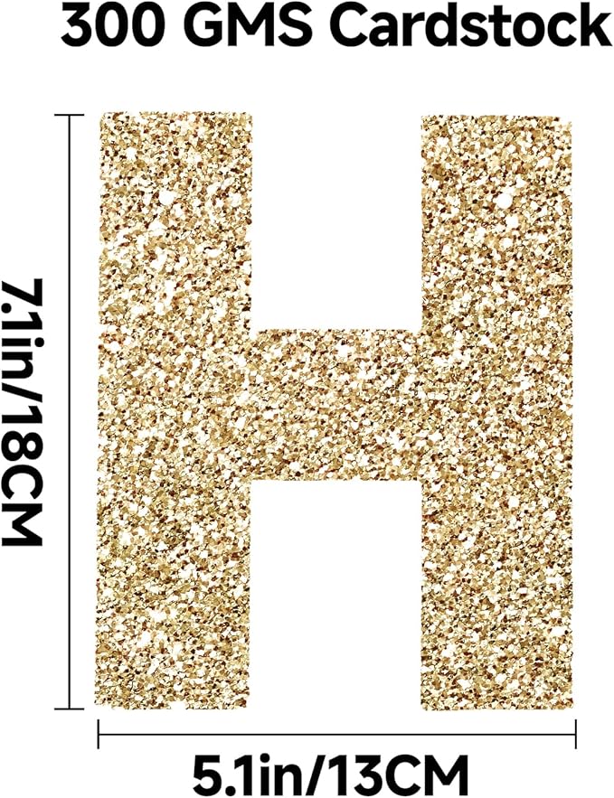 Happy Birthday Banner Pre-Strung Birthday Party Decorations NO DIY Glitter Happy Birthday Sign Circle Dots Garland Birthday Hanging Decorations for Women Men Birthday Party Supplies (Gold)