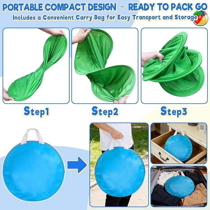 Granny Pants Yard Game, Granny Pants Outdoor Party Game with 2 Pants 10 Bouncy Balls, 2 Ground Stakes and 1 Storage Bag for Team Relay, Family Birthday Party Gift, School Carnival Activities
