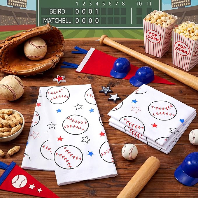16 Pcs Potato Sack Race Bags Large Baseball Race Bags for Family Outdoor Sport Game Decorations for Adults and Kids Bean Sack Games Set Outside Yard Birthday Party Supplies 40 x 20 Inches