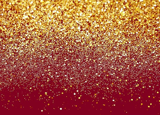 10x8ft Red Glitter Backdrop Birthday Gold Spots Bokeh Wedding Prom Graduation Photography Background X-126
