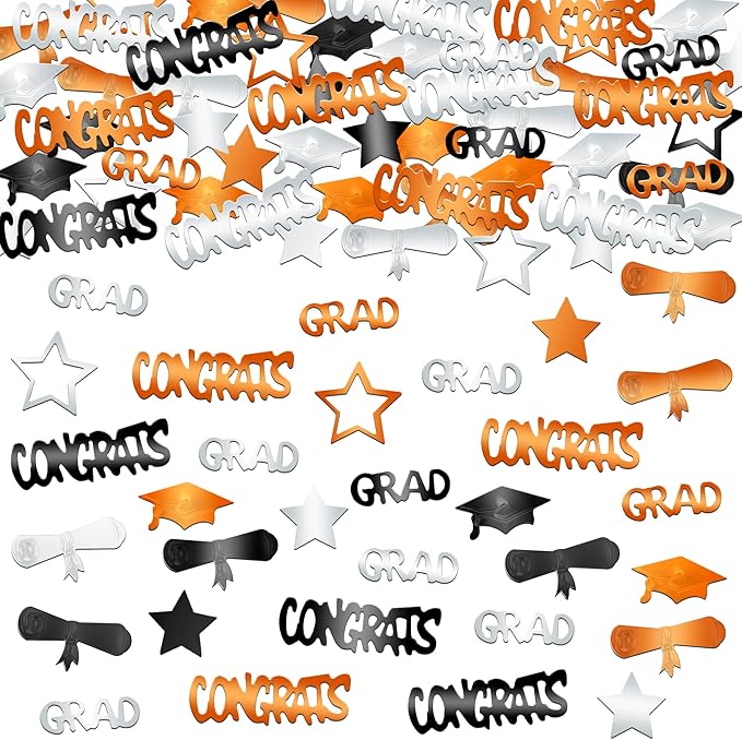 Graduation Decorations 2026 | Congrats Grad Confetti 2026 - Pack of 1000 | Graduation Confetti for Graduation Decorations 2026, Graduation Confetti 2026, 2026 Graduation Table Decorations, KatchOn