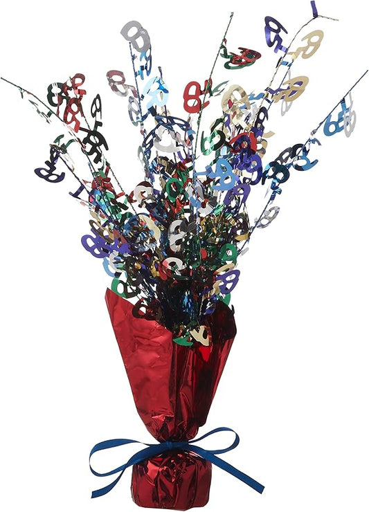 65 Gleam 'N Burst Centerpiece (multi-color) Party Accessory (1 count) (1/Pkg)