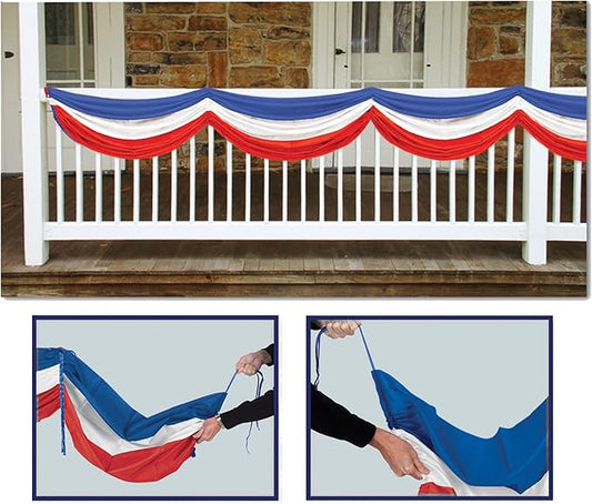 Beistle Fabric Bunting Decoration
