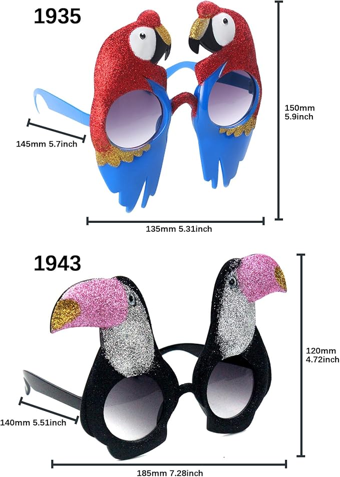 musykrafties Photo Booth Props Sunglasses Set