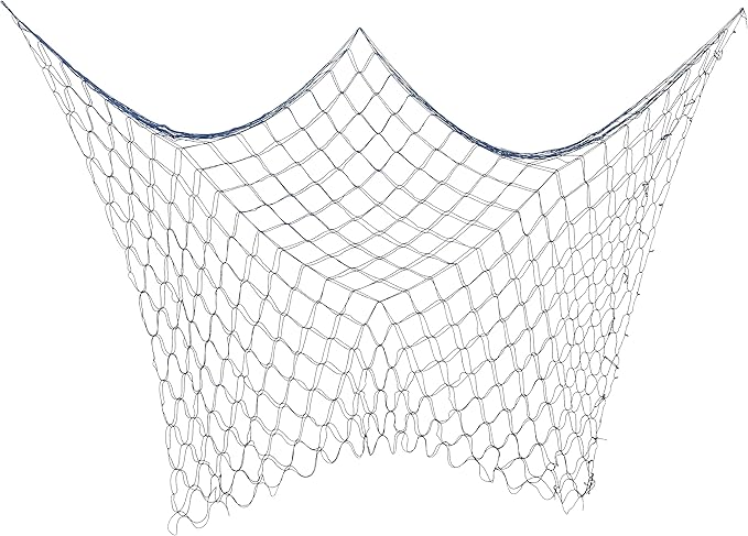 Beistle Blue Cotton String Novelty Nautical Decorative Fish Netting Under The Sea Luau Party Supplies