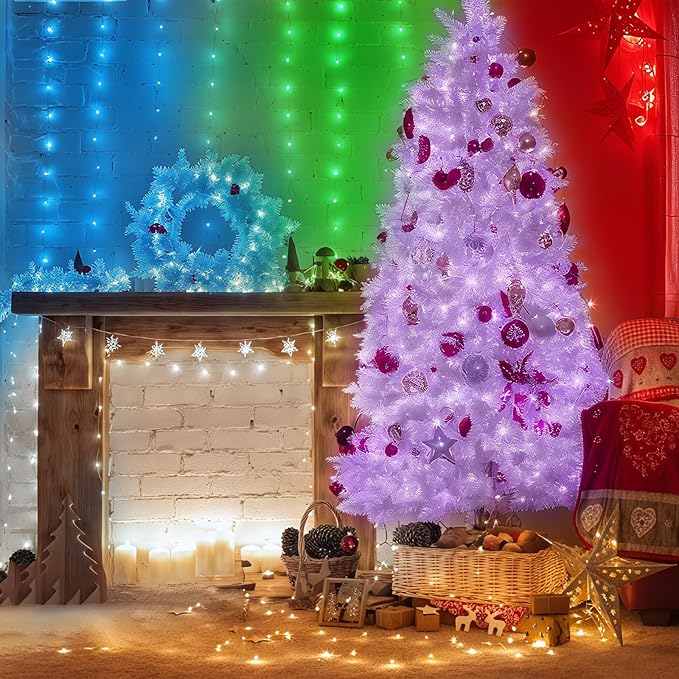 Lakumu 12-Pack Fairy Lights, 7FT 20 LED Battery Operated String Lights, Waterproof Silver Wire Firefly Lights with 6 Colors, for Mason Jars DIY Bedroom Wedding Party Centerpiece Table Decor