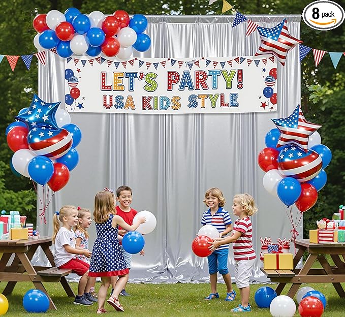 40ft x 10ft Silver Sequin Backdrop Curtain for Parties, Wrinkle Free Thick Glitter Photo Backdrop Drapes 8 Panels 5x10FT Back Drop Cloth Shiny Fabric for Wedding Birthday Photography Background